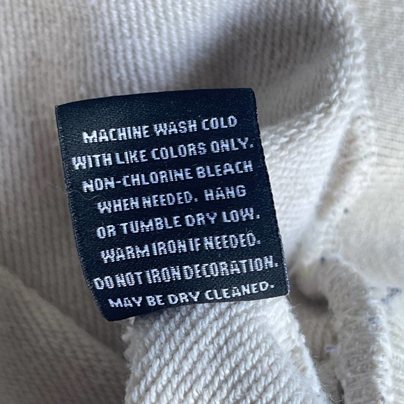 BKYS Stickup Artist Sweater Adult Large Cream Ski Mask Bear Embroidered Crewneck - Picture 8 of 12